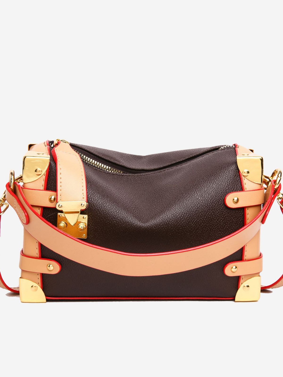 free shipping hot designer bag New casual and fashionable box bag, versatile single shoulder cross body bag for women coffee