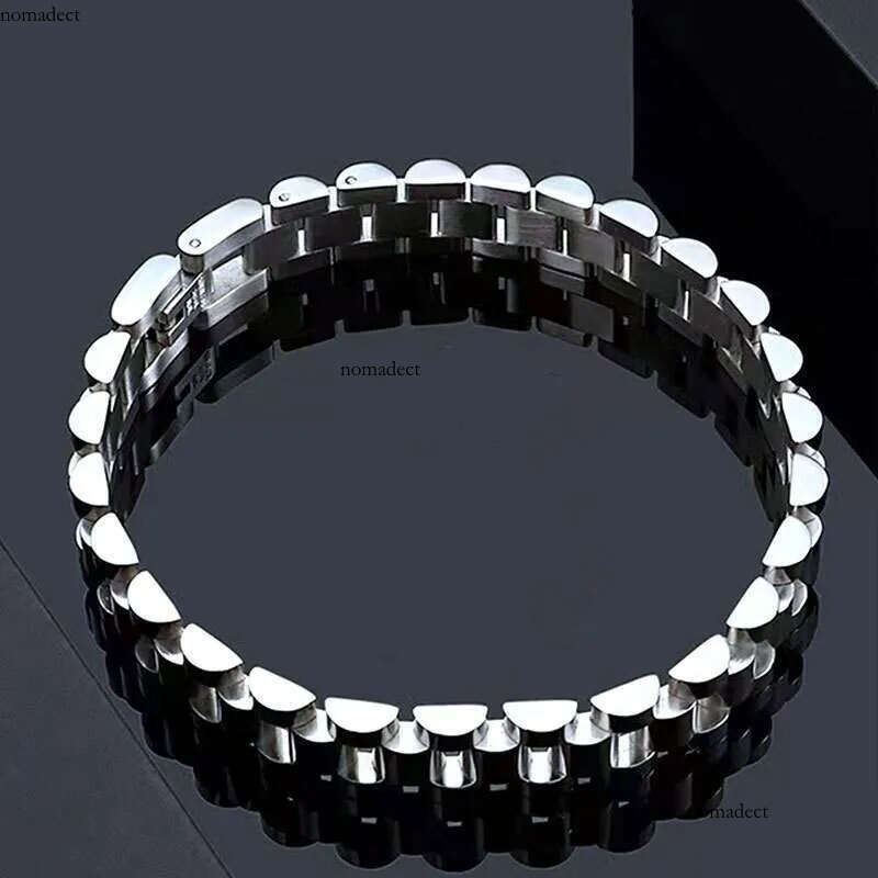 High end neutral new fashion stainless steel strap bracelet multifunctional non fading wristband jewelry 32