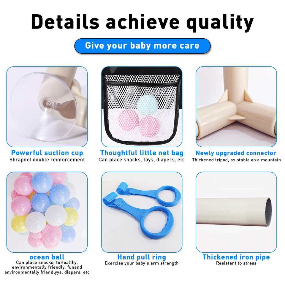 Baby Playpen for Children Play Area Baby Playground 6 Month6 Years Old Kids Ball Pit Playpen Indoor Baby Safety Fence C250929