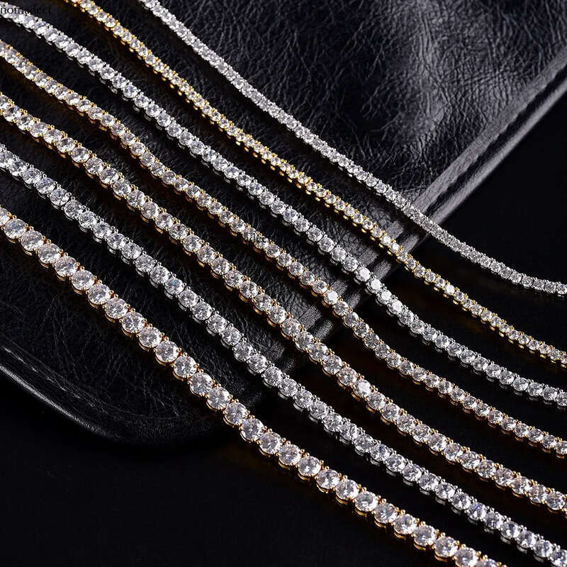 Zircon Tennis Chain Jewelry for Women Hip Hop Men's Accessories Necklace TennsChain 41