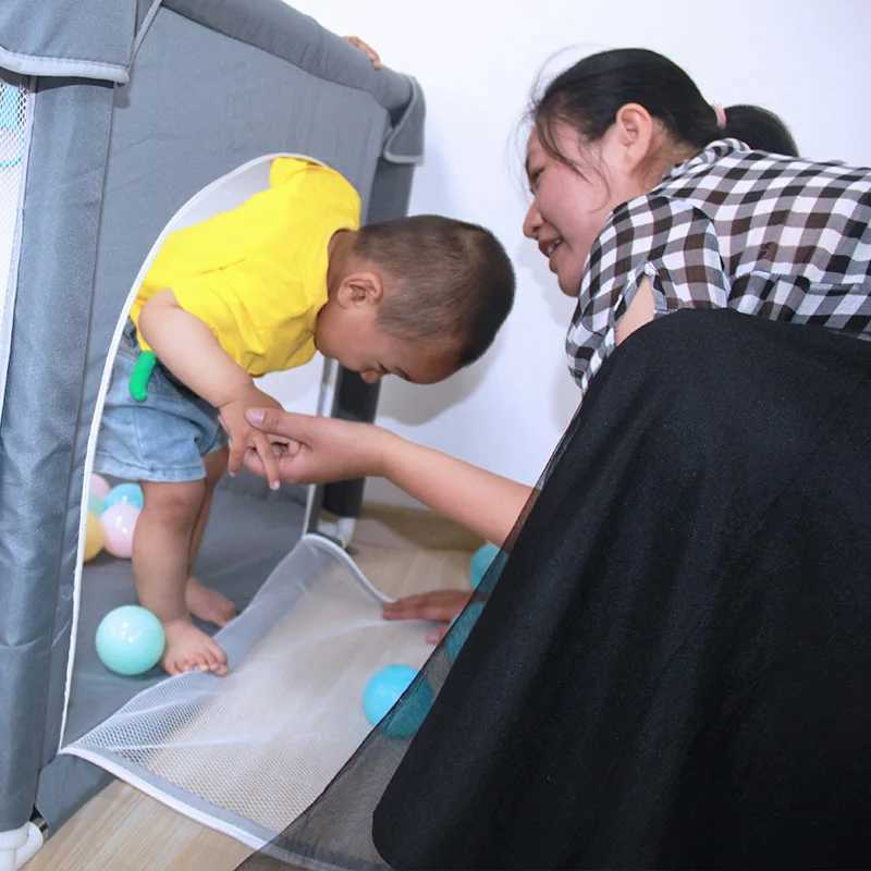 IMBABY Baby Playpens 150180cm Playpen for Children Baby Activity Gym Parks for Baby Ball Box Balls Pool Childrens Balls Fence C250929