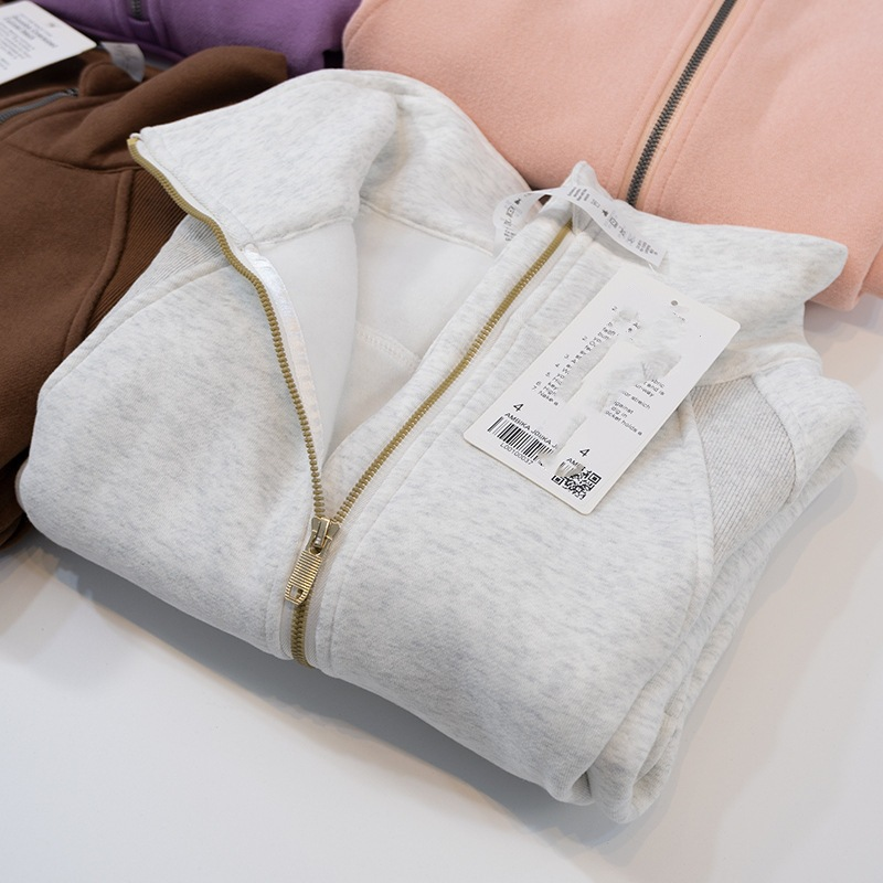 Bestselling Yoga luluity lemonion jacket Scuba Hoodie Jacket Designer Sweater luluity lemonion Workout designer Sport Coat sets Sweatshirt gym set