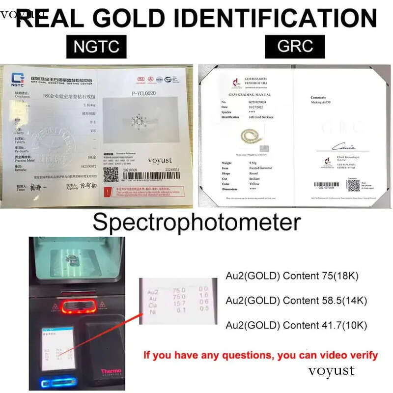 Wholesale 10K 14K Solid Real Gold 8MM Cuban Link Chain Bracelet Iced Out Hip Hop Moissanite Necklace Fine Jewelry Men Women 84