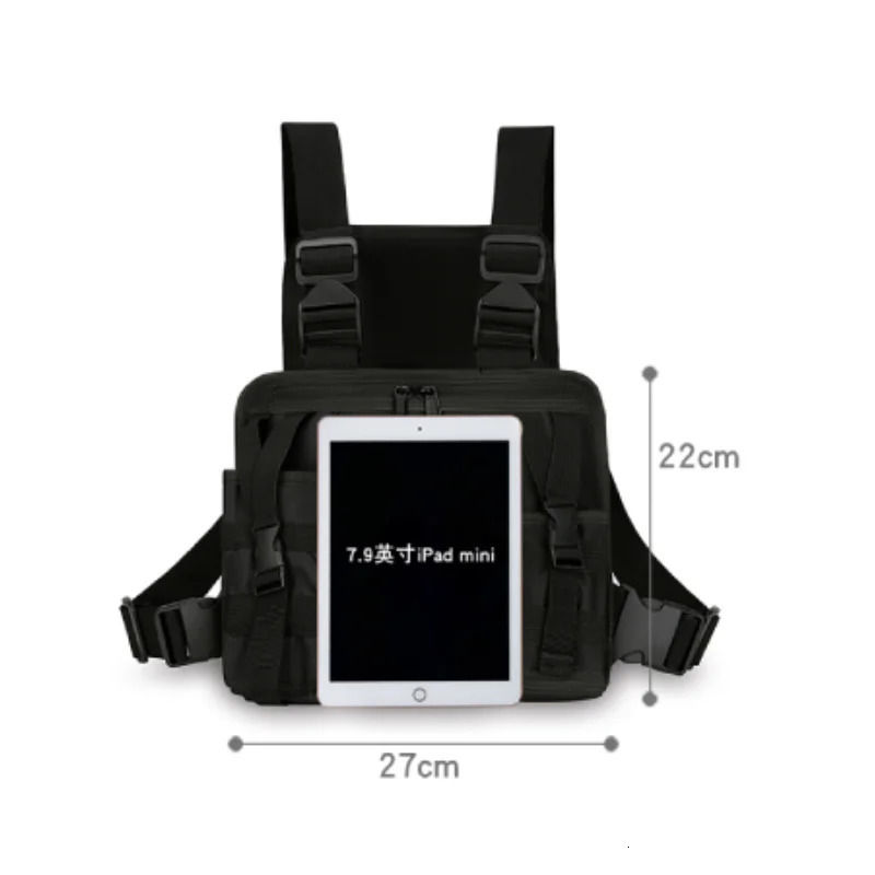 Sports chest bag for men and women front chest bag running vest bag storage space suitable for fitness running and cycling 250926