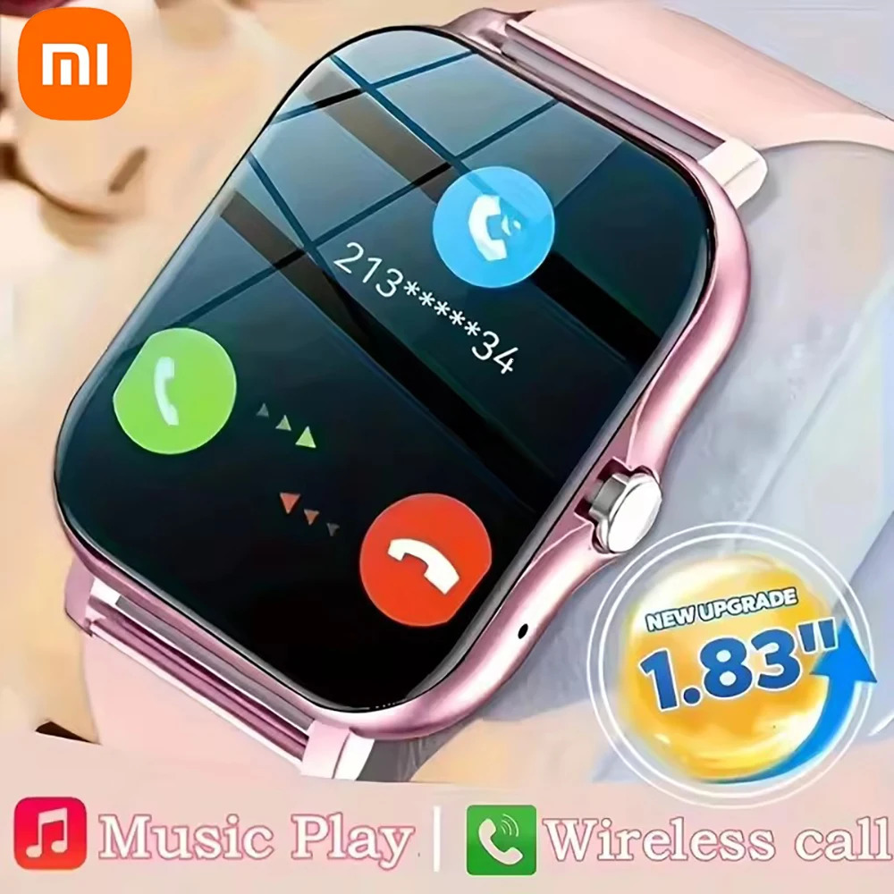MIJIA 2025 Smart Watch Bluetooth Call Music Heart Rate Blood Pressure Monitor Smartwatch for Women Men Holiday Gifts 250928