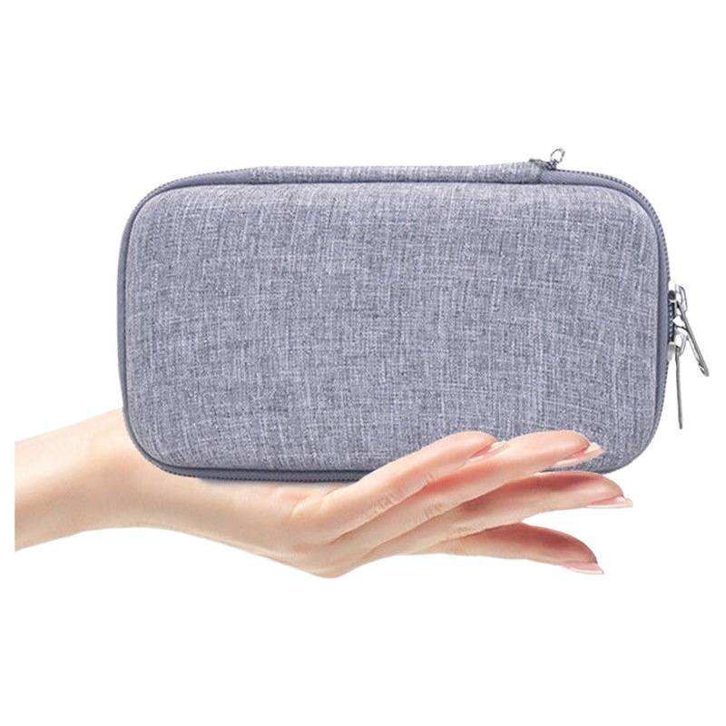 new blood glucose meter bag suitable for shock resistant and pressure resistant hard shell storage fashion box portable storage bag designer bag handb