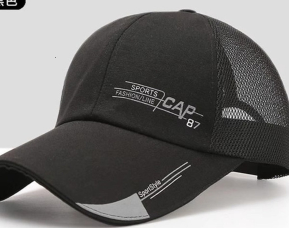 Men Adjustable Snapback Baseball Cap Vented Performance Laser Cut Mesh Hat 31R5 Top Level Baseball Cap Men Women 5KJO