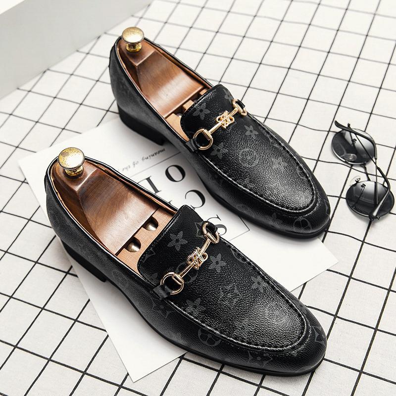 Designer shoes free shipping Retro outdoor casual leather shoes trendy and fashionable sports thick soled formal shoes for men size 38-48