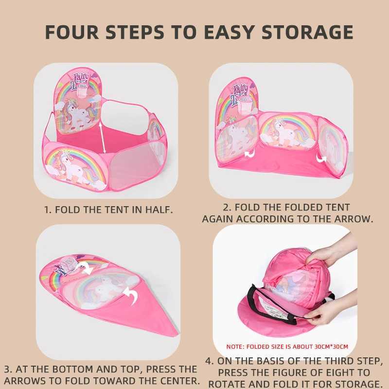 CHIldrens indoor and outdoor ball pool toys excluding balls simple installation version C250929