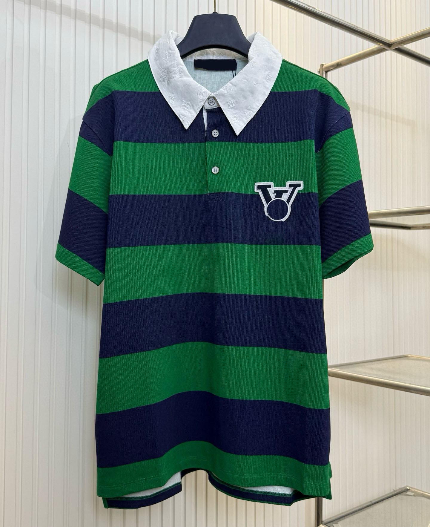 Men's Plus Tees & Polos t-shirts Round neck embroidered and printed polar style summer wear with street pure cotton 285r344