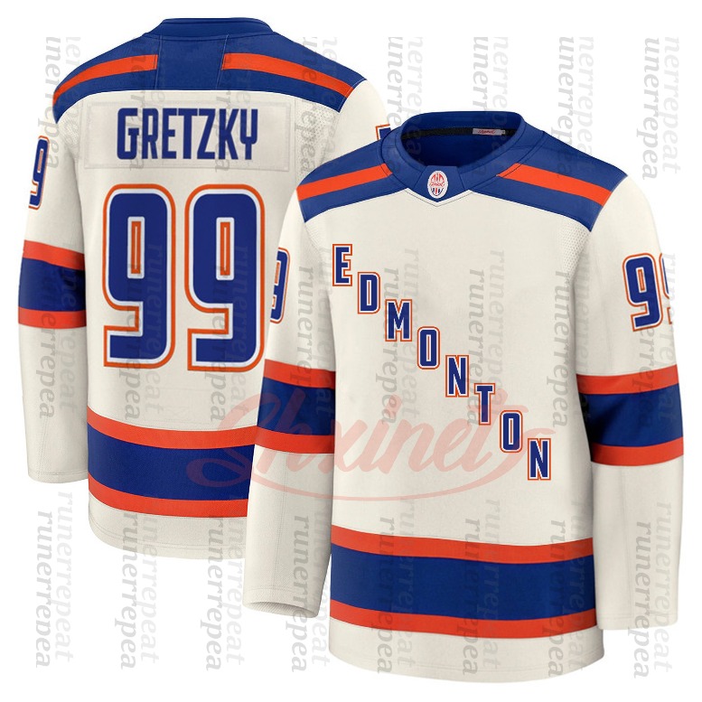 McDavid 2025-26 Hockey Jersey Draisaitl Skinner Messier Bouchard Fuhr Hyman Mangiapane Custom Double-Reinforced Stitching Sweater Casual Wear Streetwe