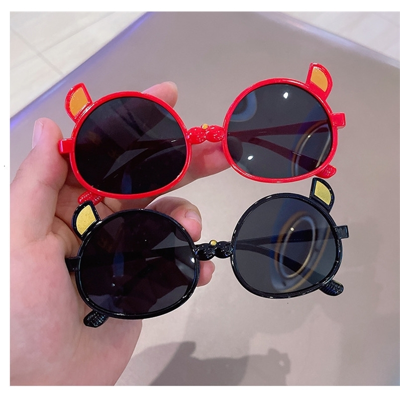Sunglasses Fashion Children Cartoon Sunglasses Dog Ears Sun Glasses Kids Eyeglasses Anti-UV Spectacles Oversize Frame Ornamental Adumbral 230710