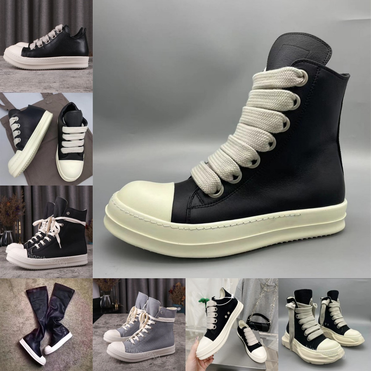 Designer boots men shoes Genuine Leather boot furry boot canvas boots Luxury booties black white red pink high top horse hair boots low top suede women boots