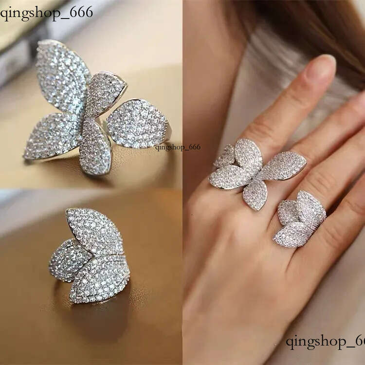 Ins Top Sell Wedding Sets Elegant Jewelry Sterling Sier Pave White Sapphire CZ Dia Gemstones Party Women Stud Earring Open Adjustable Ring ce