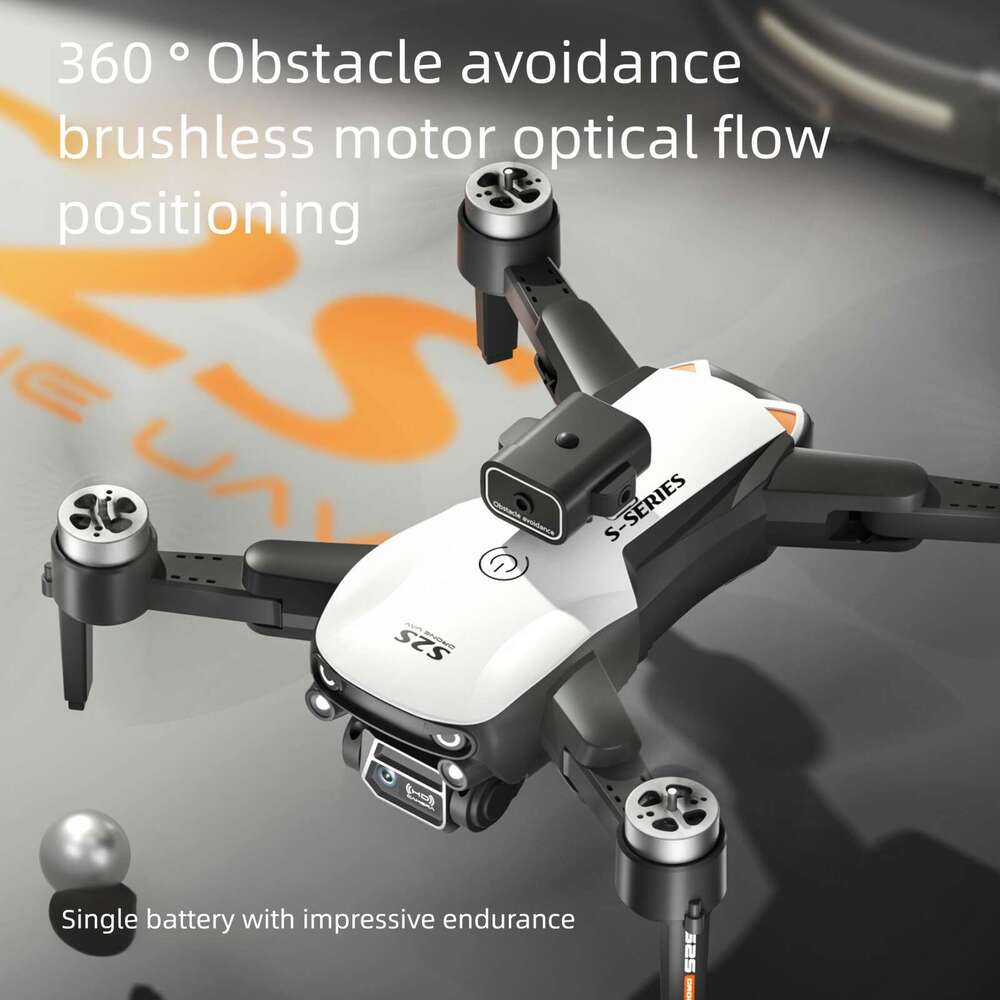 Brushless Motor S Foldable Drone Obstacle Avoidance Optical Flow Hover Quadcopter Electric Camera Remote Control Airplane