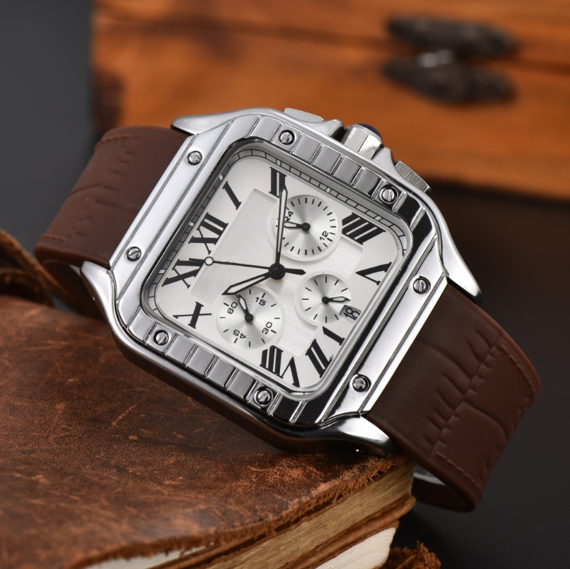 Luxury Watch Womens TANKity Watch Square Watches Diamond Premium Quartz Movement Stainless Steel Bracelet Sapphire Glass Waterproof women Wristwatches #543