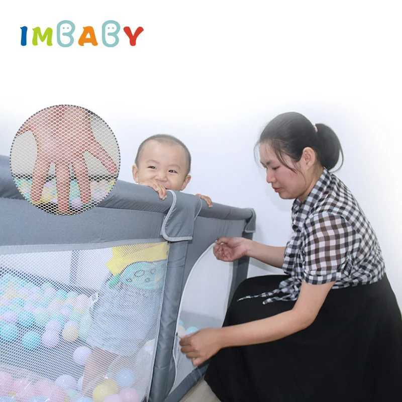 IMBABY Baby Playpens 150180cm Playpen for Children Baby Activity Gym Parks for Baby Ball Box Balls Pool Childrens Balls Fence C250929