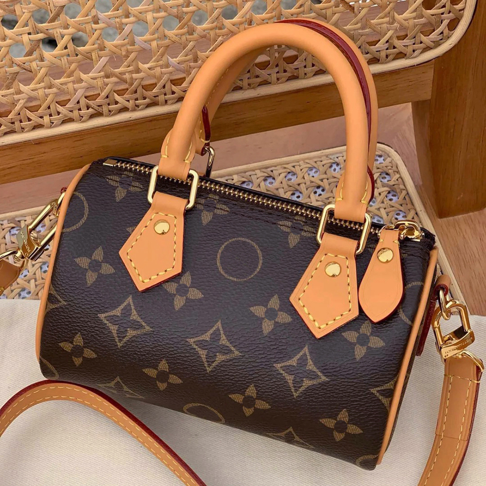 top designer nano satchel mini bag women leather denim crossbody luxury brand embossed to louievuitton louis vittone vuttons vuittonpurse viutton vuitonn lvs B061