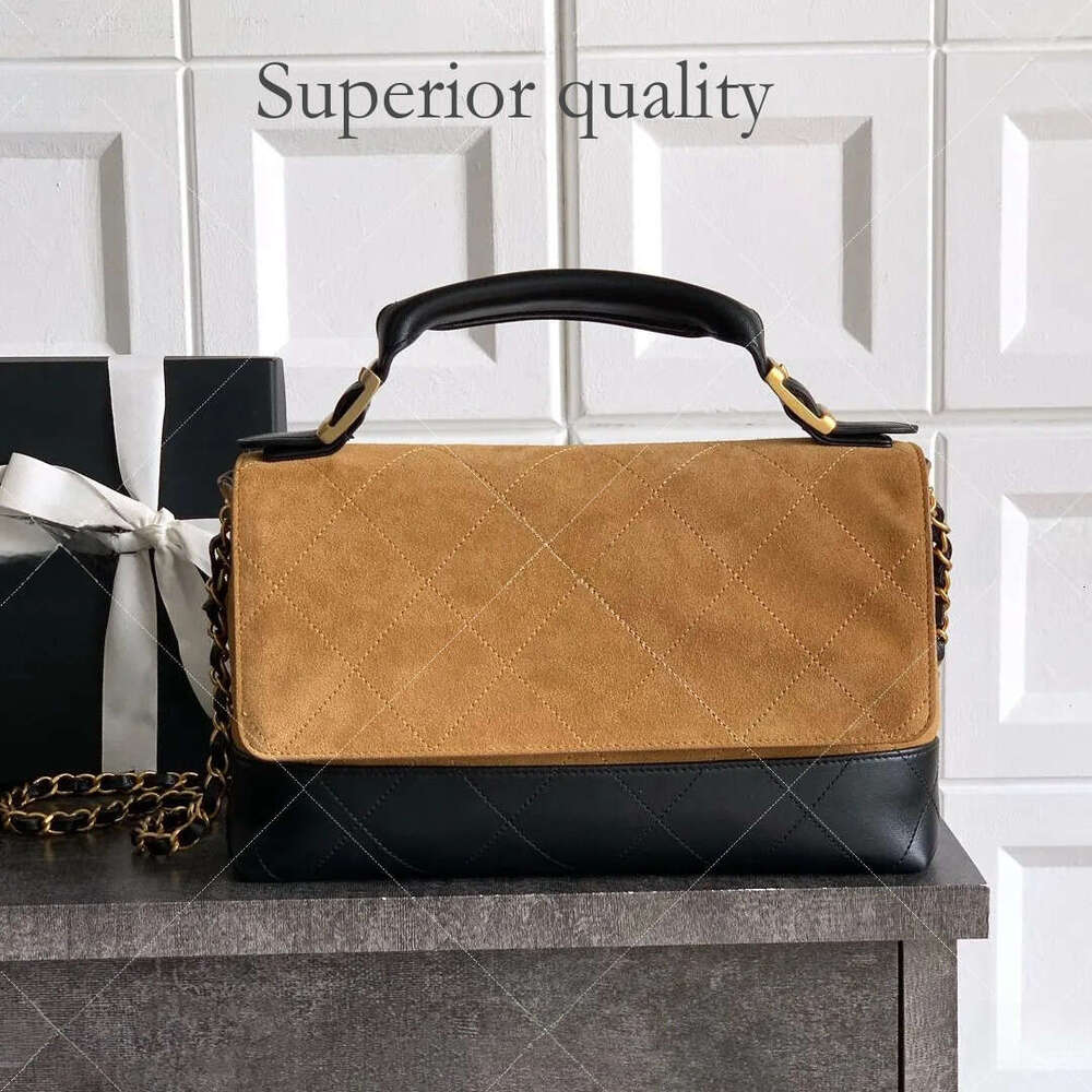 12A Mirror Quality Designer Luxury bag 25A HOBO Suede Flap Handle Handbags tote for Women 29cm Quilted Shoulder Bag Cowhide Leather chain Crossbody bag Purse Wallet