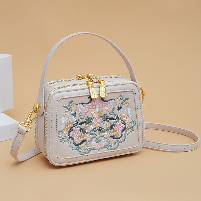 new crossbody bag fashion high end design bag Chinese embroidery handbag multifunctional small square bag designer bag luxury bag shoulder bag