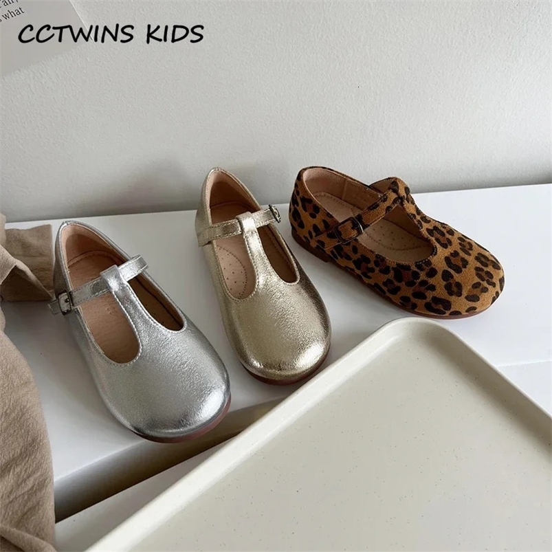 Girls Shoes Autumn Kids Fashion Mary Jane Dress Dance Princess Flats Classic Toddler Children School Shoes Soft Sole 240913