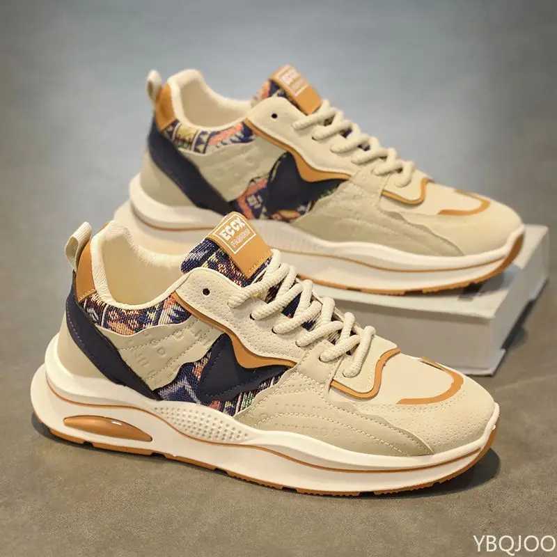 Fashionable versatile autumn winter new trendy soft soled mens shoes casual comfortable shoes mens height increasing sneakers Z250930