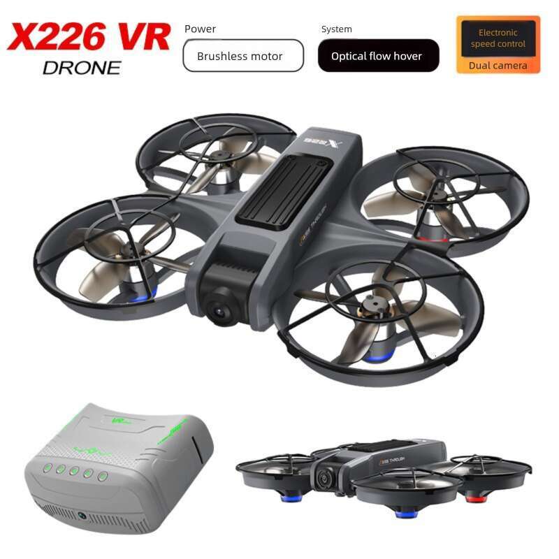 X Screen Controlled Drone Optical Flow Positioning Brushless Aircraft HD Aerial Photography ESC Camera Remote Control Airplane
