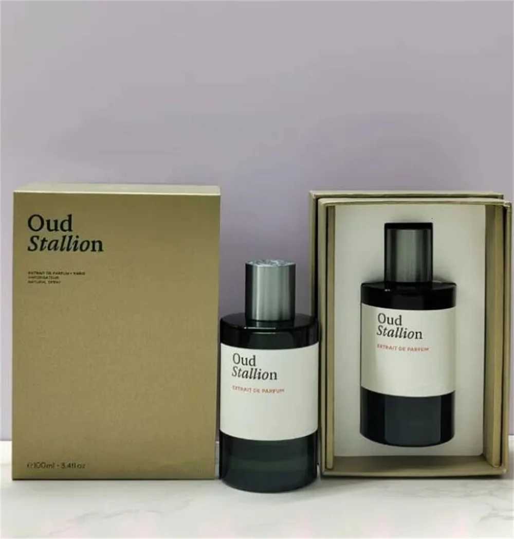 Oud Stallion Perfume 100ml Oud Maracuja Hibiscus Mahajad Unisex Fragrance for Dating Birthday Gift Cologne FragranceXJ250929