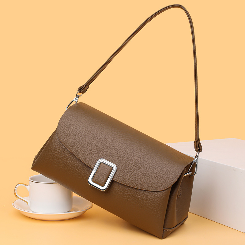 new minimalist lychee fashion pattern women s shoulder bag crossbody bag multifunctional rectangular bag designer bag luxury bag handbag