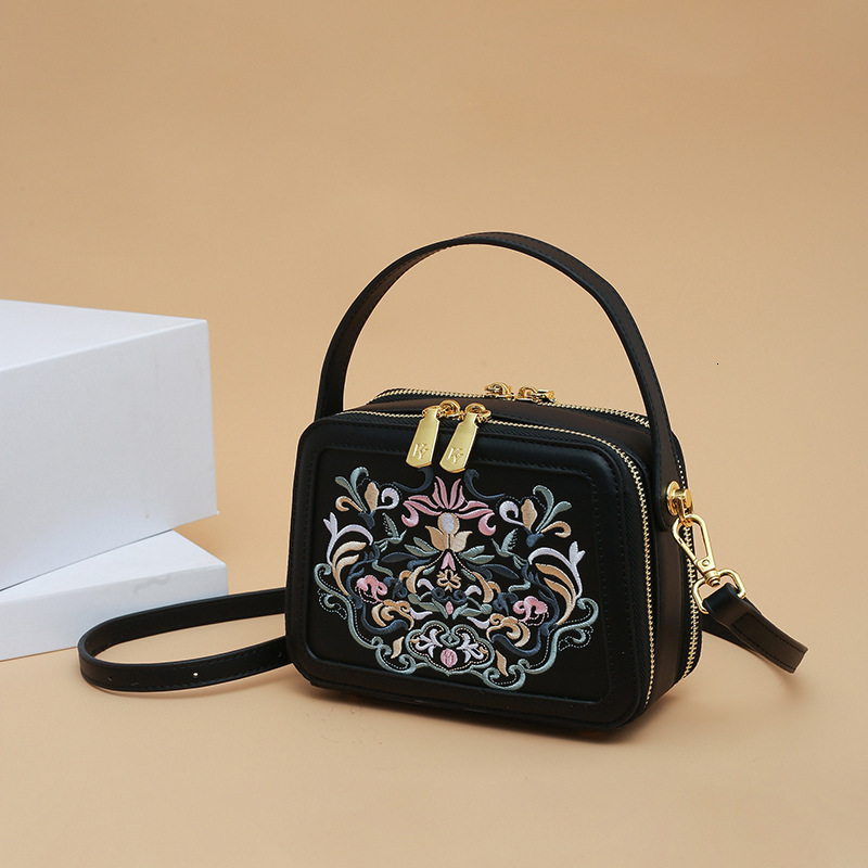 new crossbody bag fashion high end design bag Chinese embroidery handbag multifunctional small square bag designer bag luxury bag shoulder bag