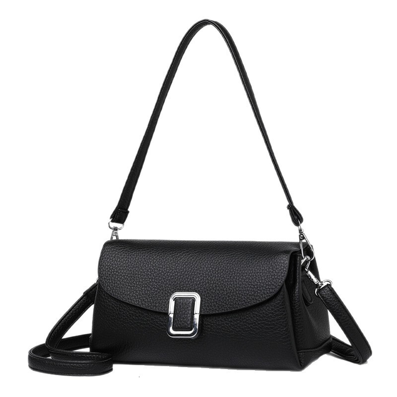 new minimalist lychee fashion pattern women s shoulder bag crossbody bag multifunctional rectangular bag designer bag luxury bag handbag