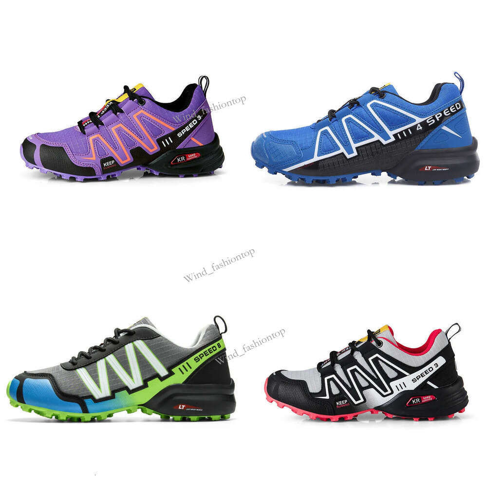 Designer casual shoes Outdoor Mens Trail Running Salomon Hiking Breathable Large Size Womens Shoes casual shoes top