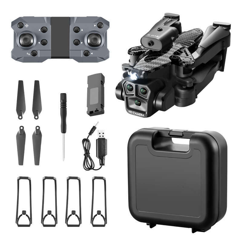 K MAX HD Three Camera Obstacle Avoidance Remote Control Airplane Optical Flow Quadcopter Drone