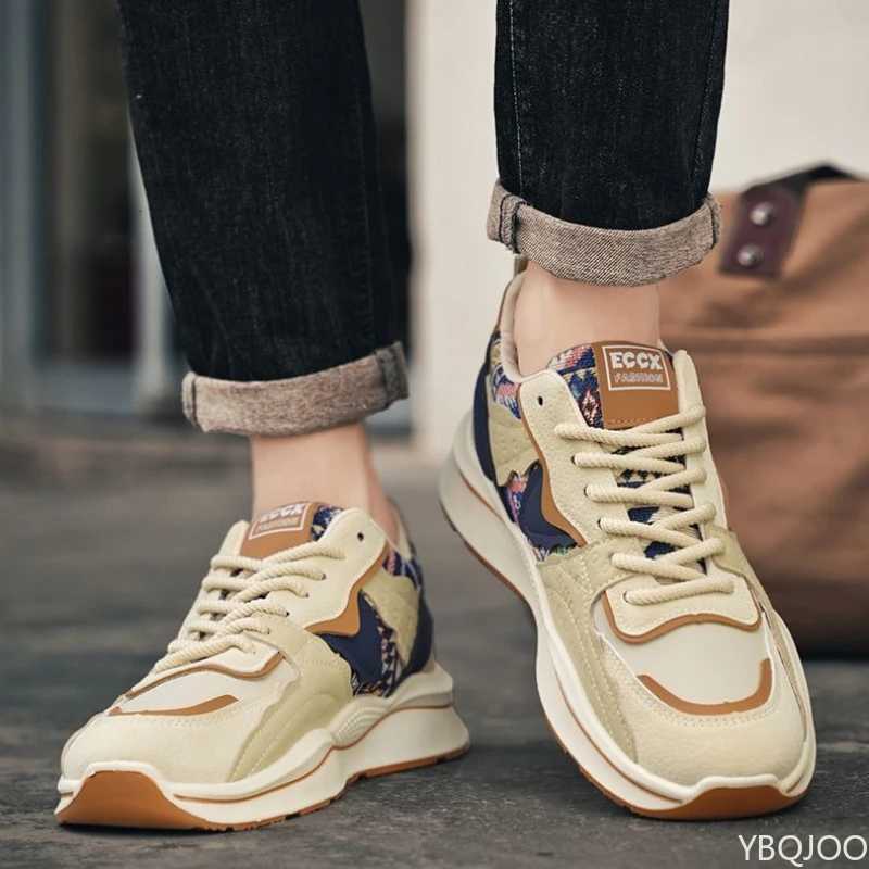 Fashionable versatile autumn winter new trendy soft soled mens shoes casual comfortable shoes mens height increasing sneakers Z250930