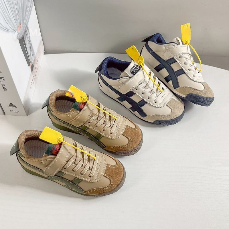 Autumn New Designer Shoes Soft Leather Children's Shoes New Luxury Designer Shoes Sports Shoes New Fashionable Men's And Women's Childr