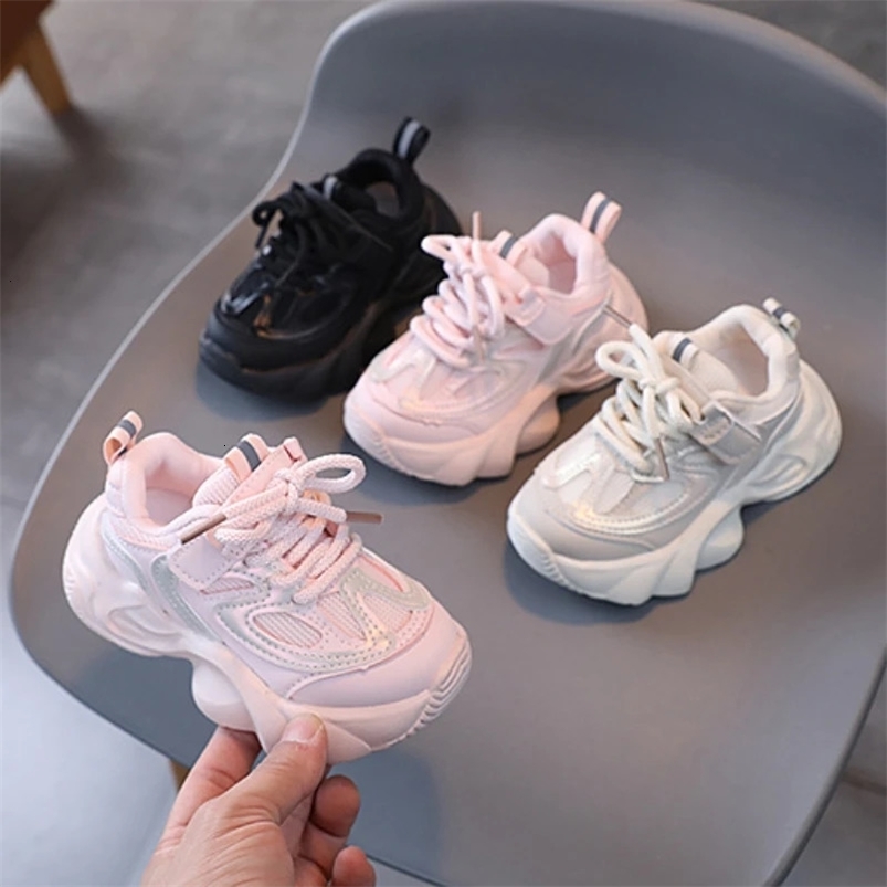 Childrens casual shoes childrens fashion sports shoes summer fashion breathable childrens mesh shoes girls sports shoes running shoes 241216