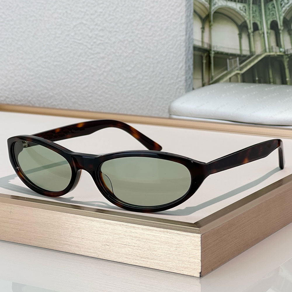 Womens designer neo round sunglasses acetate framed sunglasses BB0007S mens beach coast travel eyeglasses high quality sign on the right lens UV400 Protection