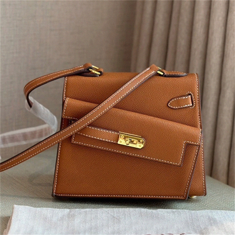 2025 Designer bag mini tote bag Pochette Bag 20cm Luxury Handbag For Womens Leather Purses Calfskin Shoulder Bags Top Handle Clutch Makeup Disorder Ba j283#