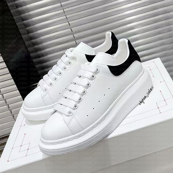 Designer casual Shoes Oversized Platform Sneaker Mens Womens White Black Leather Suede shoe black white pink green silver blue best outdoors sport eur 35-45 00