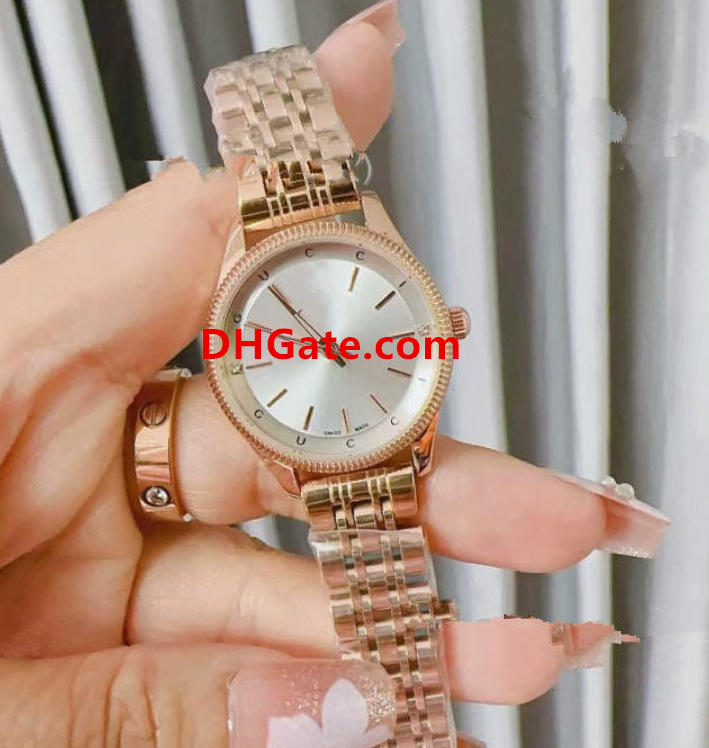 fashion ladies gg watches 30mm quartz Gold women watch Designer wristwatches Stainless Steel band for womens Christmas Valentines Day Gift