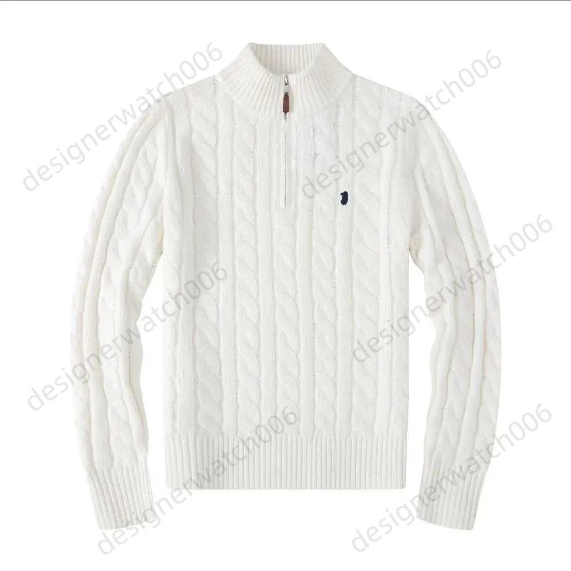 ralphity Sweater Mens Jumpers Designer Polos Sweater Pullover Men Women Luxury Casual Sleeve Crew Neck Pullover Warm Puffer Laurenly sweaters Jumper 51f f3