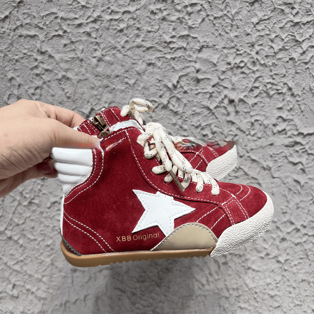 Autumn New Designer Shoes Fashionable Leather High Top Retro Luxury Shoes German Style Training Shoes Casual Men's Designer And Women's Shoe