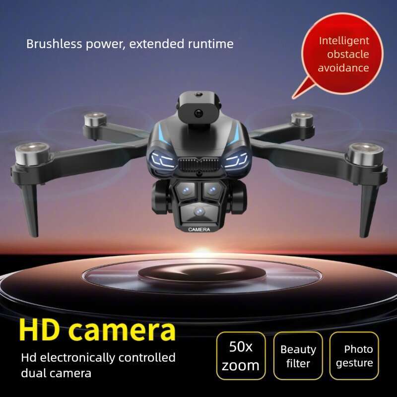 LF With Screen Remote Control Aircraft Optical Flow Positioning Brushless Motor Quadcopter Drone