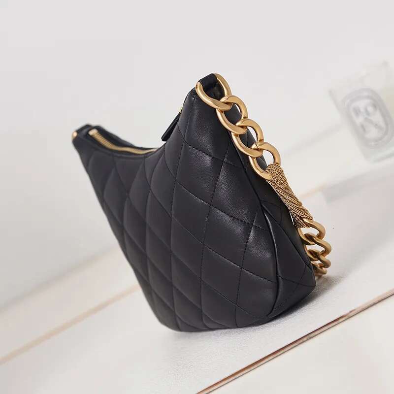 designer Lady Hobo Handbag Crossbody 24CM Genuine leather Chain bag Delicate knockoff