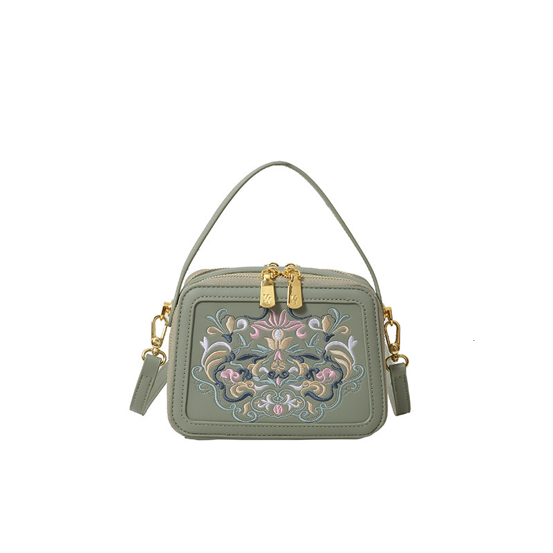 new crossbody bag fashion high end design bag Chinese embroidery handbag multifunctional small square bag designer bag luxury bag shoulder bag