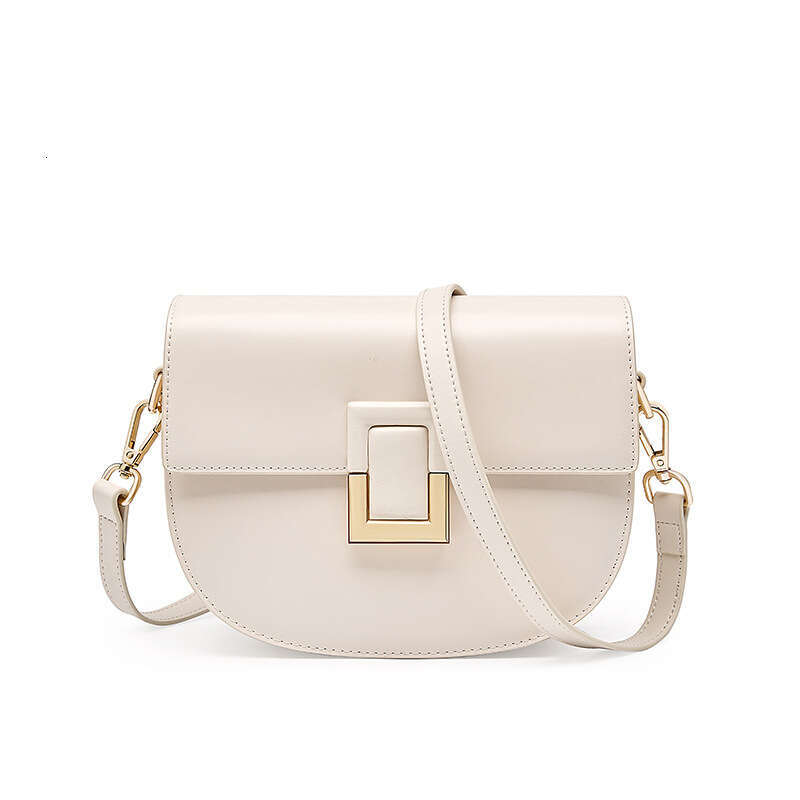 Luxury bag Saddle Women Crossbody New Spring Summer Light Genuine Leather s Shoulder Bag