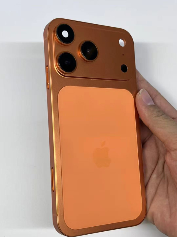 unlocked Apple iPhone XR converted to iPhone 17 Pro style phone 4G LTE 17 Pro original box sealed packaging 3GB RAM+256GB ROM OLED screen battery 100%