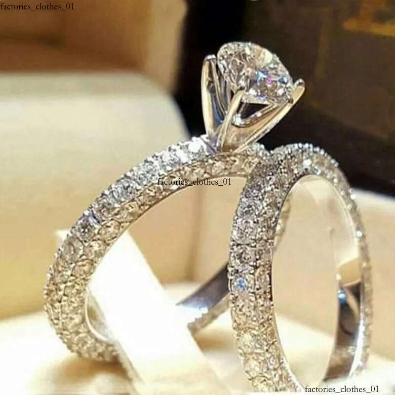 moissanite engagement jewelry woman jewlery designer for women men rose rings sister gift jewelery gold sier ring 111