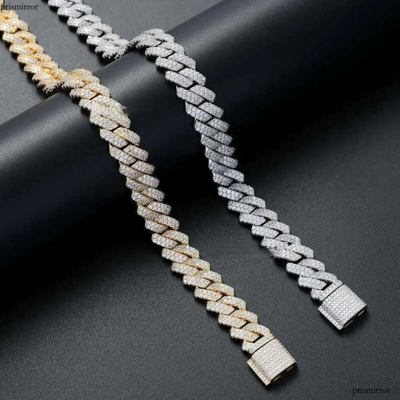 Jesus Pendant with 13mm Moissanite Cuban Chain Necklace Hip Hop Jewelry for Men Gift