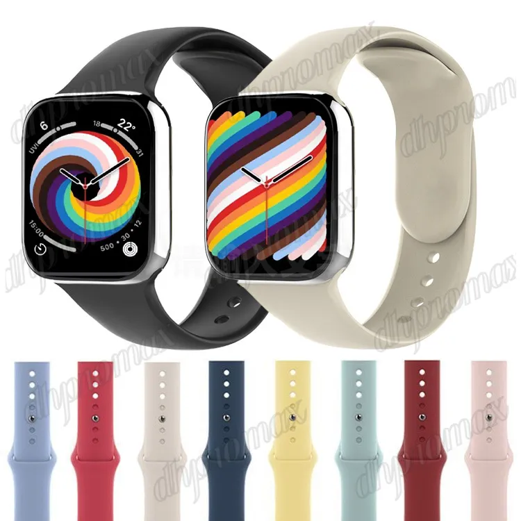 for smart watches new 49mm series 9 45mm strap smart watch ultra 2 same watch mens lady watch touch screen sport watch wireless charging